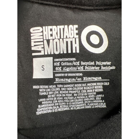 Latina Heritage Month Youth Shirt Proud De Mi Cultura Size Small - Picture 3 of 5